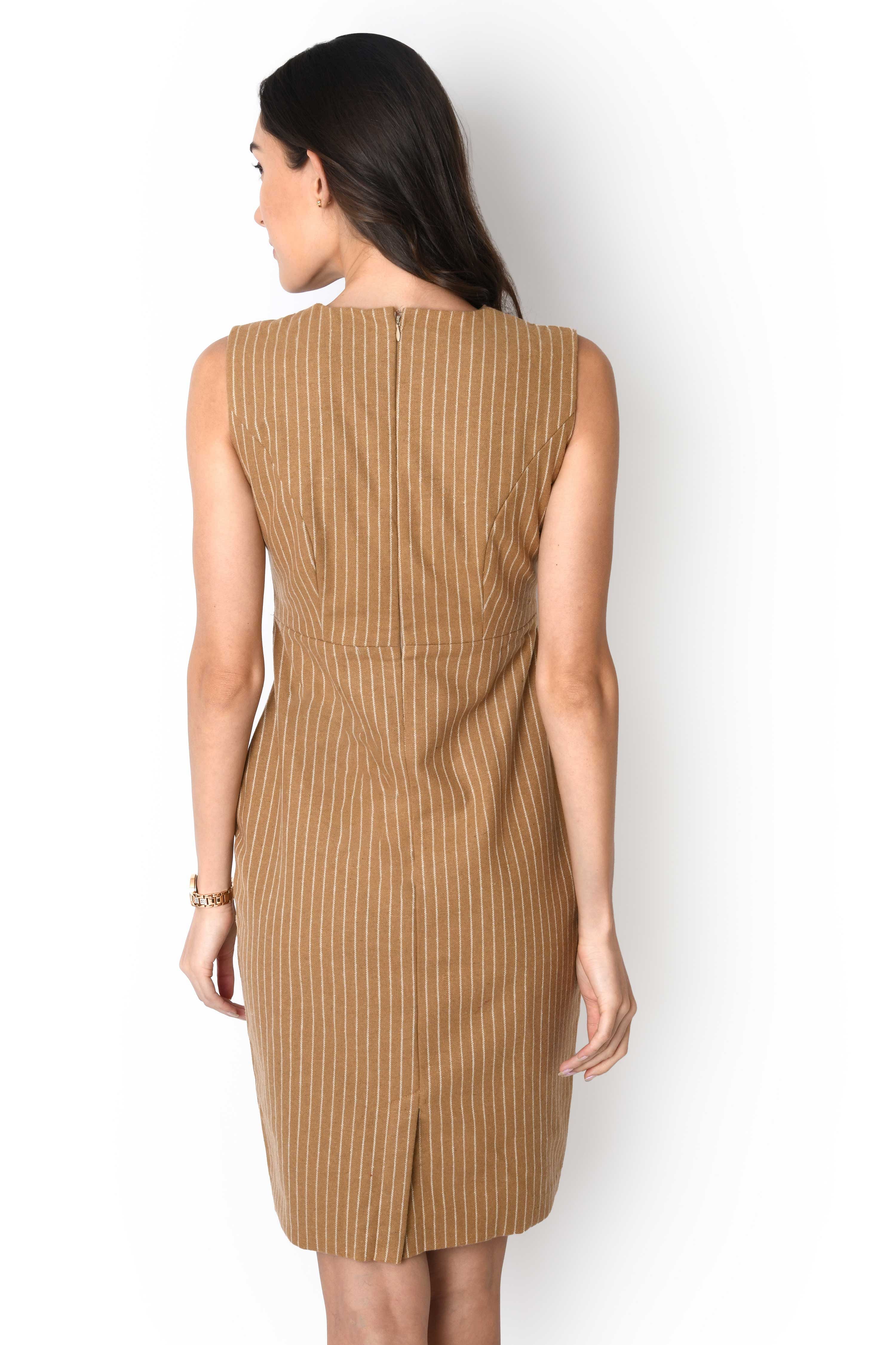 Camel bodycon dress best sale